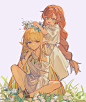 __flamme_and_serie_sousou_no_frieren_drawn_by_kurattes__a7fa1921410b4af7951baf035542ee2a