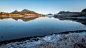 autumn Folklore Landscape lofoten mountain Nature norway reflection troll water