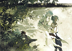 微博：古风梦采集到古风插画