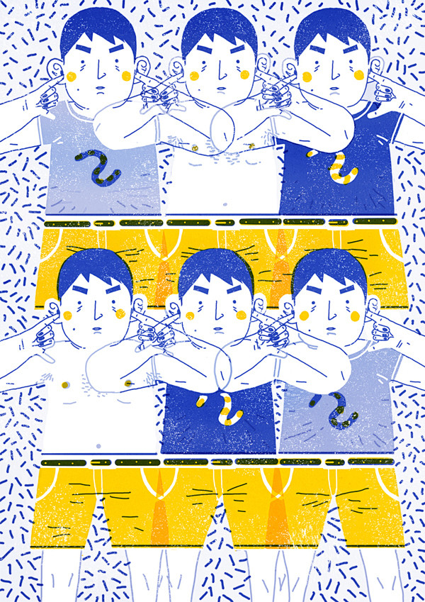 中国插画家Lisk Feng插画作品欣赏...