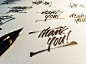 Matt Vergotis：毛笔字体设计 设计圈 展示 设计时代网-Powered by thinkdo3