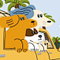 This contains an image of: california vibes