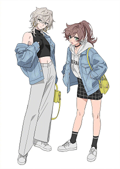 禾呈----采集到立绘-女