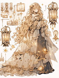 zackgm采集到原画-OC服设