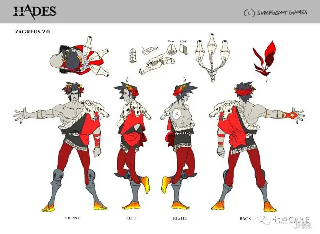 {游戏系列}Hades （UI,角色，场景）-花瓣网