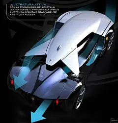 法拉利 Xezri 概念车1600px手绘及模型图[36P] (20).jpg