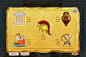 Slot machine - "Gods of Olympus" : Graphic design of symbols, background and interface specially for the game slot machine "Gods of Olympus"http://slotopaint.com/gods-of-olympus/