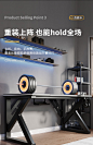 电脑桌台式简易电竞桌椅家用书桌学生写字桌卧室桌子工作台办公桌-tmall.com天猫