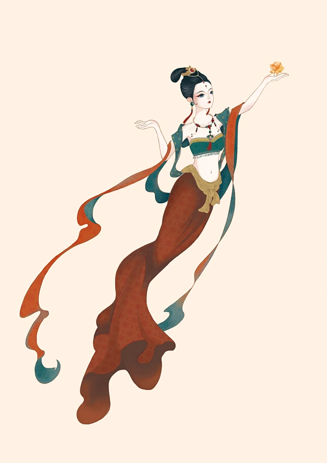 飞天-花瓣网