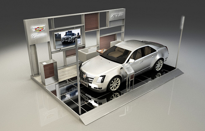 Cadillac Booth on Be...