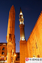 摄影师镜头下清真寺最美的一瞬【开罗最大的清真寺】