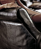 Traditional leather sofa - LOVELUXE: RUBENS by Giuseppe Vigano' - LONGHI