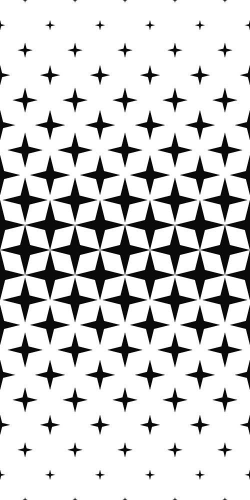 Seamless monochrome ...