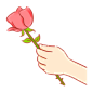 png手绘彩绘植物绿叶红色花朵情人节玫瑰素材 艺术插画素材 卡通
@冒险家的旅程か★