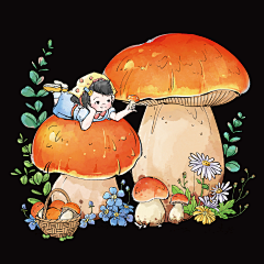 鹿鹿鹿鹿鹿鹿lulu采集到插画-小清新