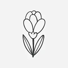 手绘简约卡通花卉黑图高清素材 创意 复古花卉 手绘 树叶 花卉装饰手绘花卉 草本花 装饰设计 设计 黑白 黑白线条花 免抠png 设计图片 免费下载