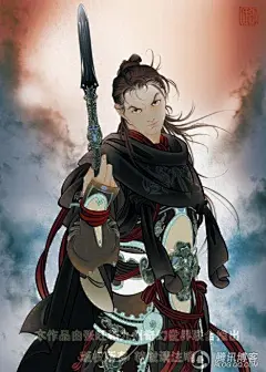 姬野 张旺插画（大师级） - 鬼点子 - 古国幽陵 千古奇谭