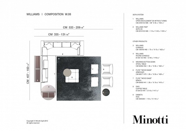 意大利家具巨头Minotti推荐的105...