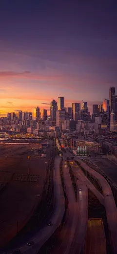 城市 夜景 手机壁纸 背景图 风景