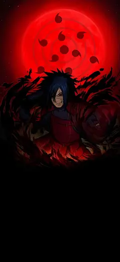 落叶飞舞之处火亦生生不息。#火影忍者 #高清壁纸 #宇智波斑 - 抖音