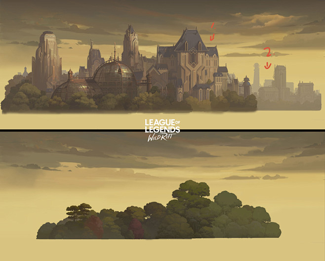 英雄联盟手游+ARCANE系列场景展示