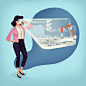 Lilly Innovation Lab : Illustrations for French pharmaceutical company Lilly 