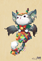 Christmas Kitten, Yare Yue : MEOW..…^ _ ^