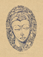 Head of buddha by Sithzam