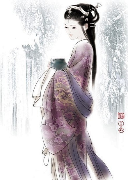 花自飘零水自流，一种相思，两处闲愁。此情...