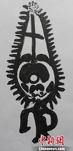 内蒙古发现史前三皇体系岩画