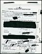 Classified, highly redacted documents from my FBI file.