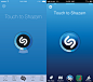 Shazam Redesigned for iOS 7. Some icons could be better though.
