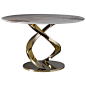 Woman Onyx Dining Table For Sale