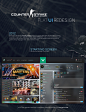 CS:GO - Flat UI Redesign on Behance