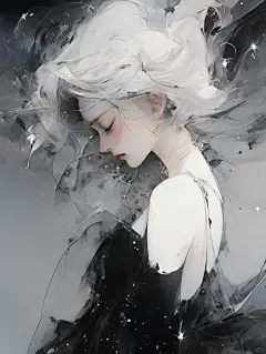 处女座 ♍ || 水墨风的十二星座 壁纸|头像