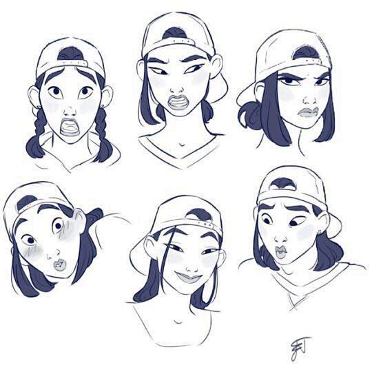 欧美q版人物表情430