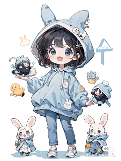 一捧毛毛雨采集到动漫h5