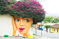 来自街头艺术家Šarūnė Mac的创作，给这些无人问津的小巷注入了勃勃生机。#求是爱设计# ​​​​