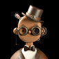Steampunk Toy Face — Amrit Pal Singh | 3D Illustrations and NFTs : Total Sales 9 ETH +