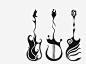 各种吉他图样图标高清素材 乐器 吉他 图案 免抠png 设计图片 免费下载