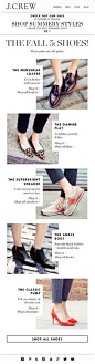 J.Crew - Summery Styles AW15 Shoes email