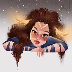 人物设计、少女绘画、图形设计、插图制作、VisDev书画、儿童插画、数码艺术-34.jpg.jpg
