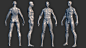 ArtStation - Stylized Male Anatomy base mesh | Resources