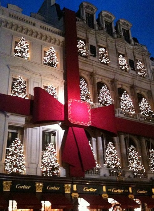 gift wrapped cartier...