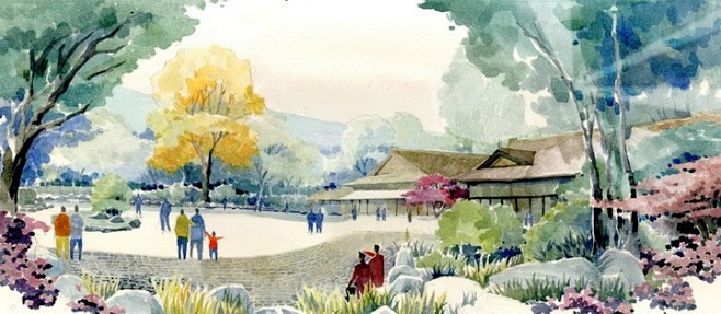 [无锡]灵山“禅意”小镇入口区景观概念设...