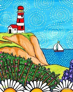 清新水粉 | 童真都溢满在明朗的色彩里~