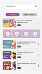 Downloaded Videos List and Actions