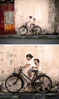 Interactive Paintings on the Streets of Malaysia - by Ernest Zacharevic: 