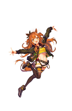 松松崽采集到立绘-赛马娘