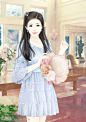 现代美女